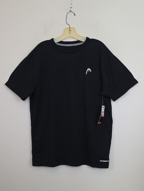 NWT Head Black Hypertex Dri-Motion Short Sleeve T-Shirt M